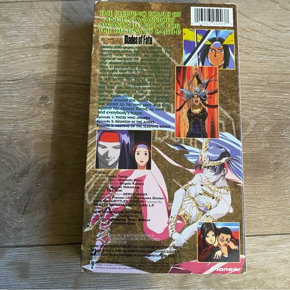Vintage Nazca VHS tape Amime Manga tv series - Picture 2 of 2